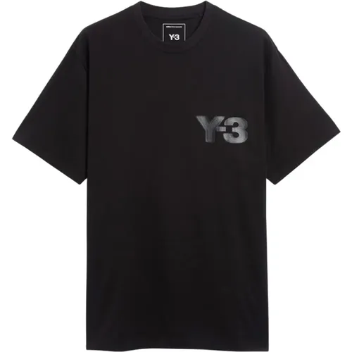 Y-3 - Tops > T-Shirts - Black - Y-3 - Modalova