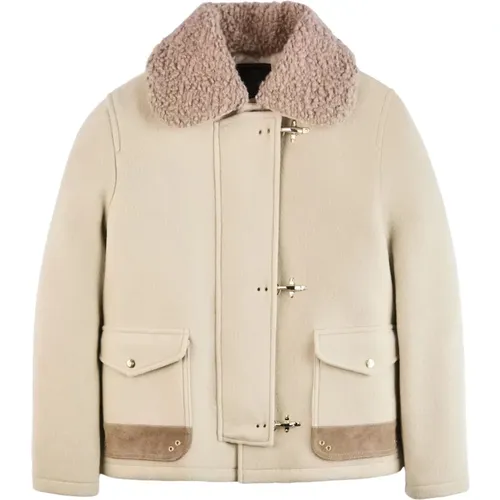 Jackets > Faux Fur & Shearling Jackets - - Fay - Modalova