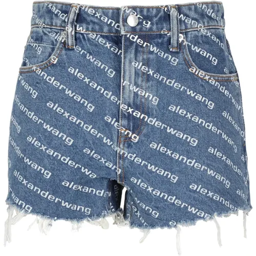 Shorts > Denim Shorts - - alexander wang - Modalova