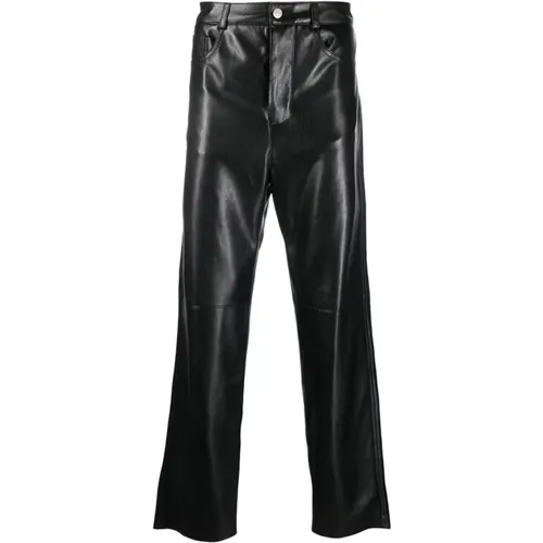 Trousers > Leather Trousers - - Nanushka - Modalova