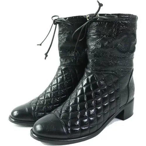 Pre-owned > Pre-owned Shoes > Pre-owned Boots - - Chanel Vintage - Modalova