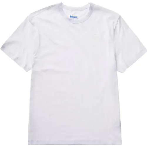 Blauer - Tops > T-Shirts - White - Blauer - Modalova