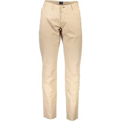 Gant - Trousers > Chinos - Beige - Gant - Modalova