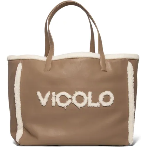 ViCOLO - Bags > Tote Bags - Beige - ViCOLO - Modalova