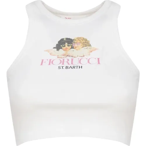 Tops > Sleeveless Tops - - MC2 Saint Barth - Modalova