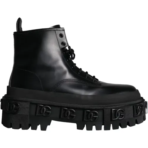 Shoes > Boots > Lace-up Boots - - Dolce & Gabbana - Modalova