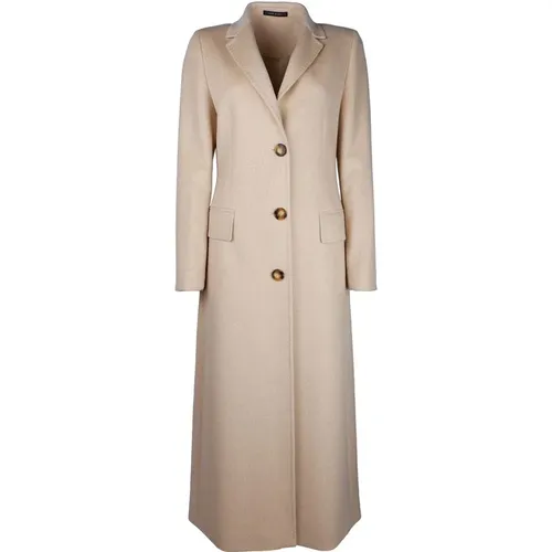 Coats > Single-Breasted Coats - - Made in Italia - Modalova