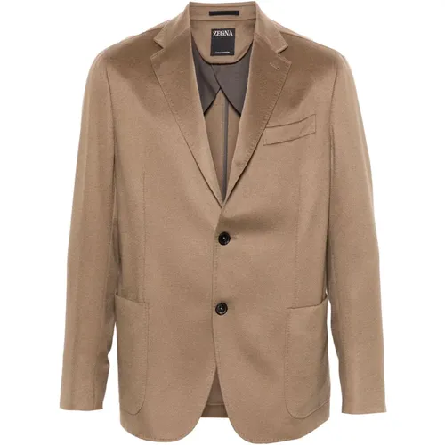 Jackets > Blazers - - Ermenegildo Zegna - Modalova