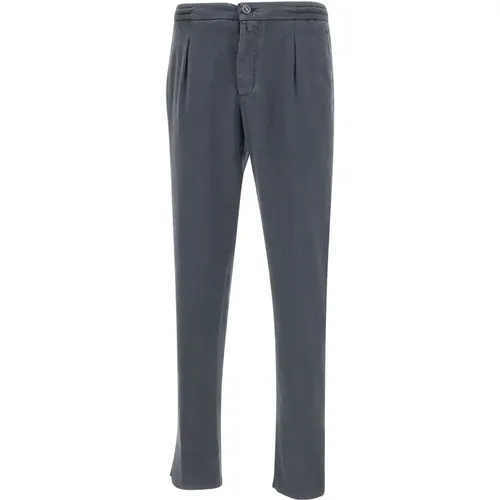 Trousers > Slim-fit Trousers - - Kiton - Modalova