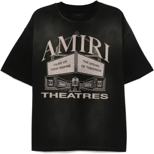 Amiri - Tops > T-Shirts - Black - Amiri - Modalova