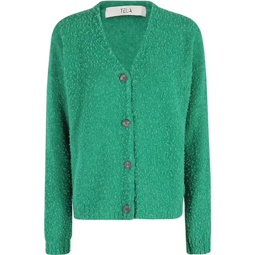 Knitwear > Cardigans - - Tela - Modalova