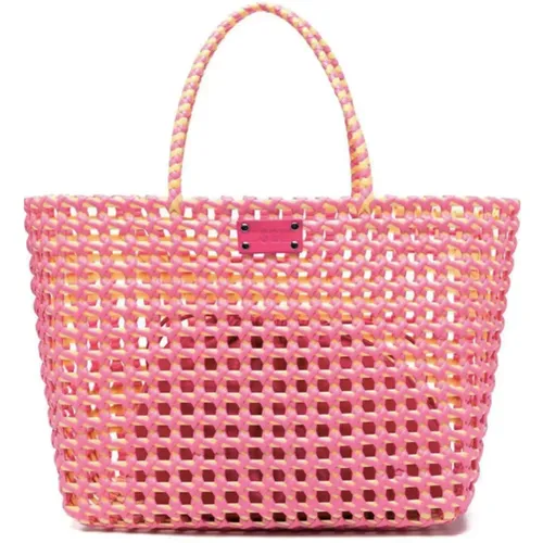 Msgm - Bags > Tote Bags - Pink - Msgm - Modalova