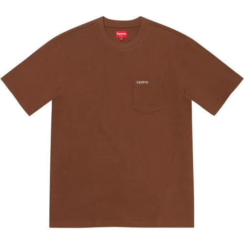 Supreme - Tops > T-Shirts - Brown - Supreme - Modalova