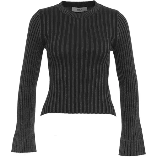 Knitwear > Round-neck Knitwear - - Akep - Modalova