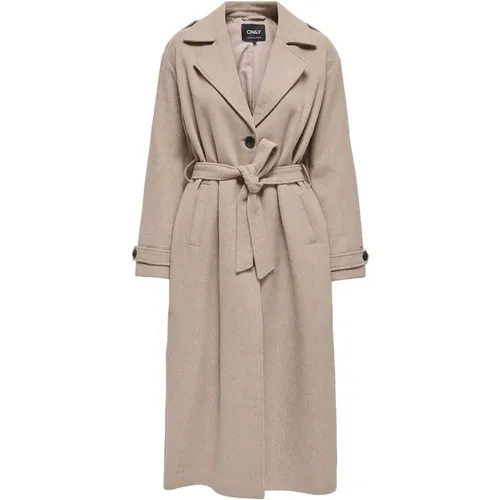 Coats > Trench Coats - - Only - Modalova