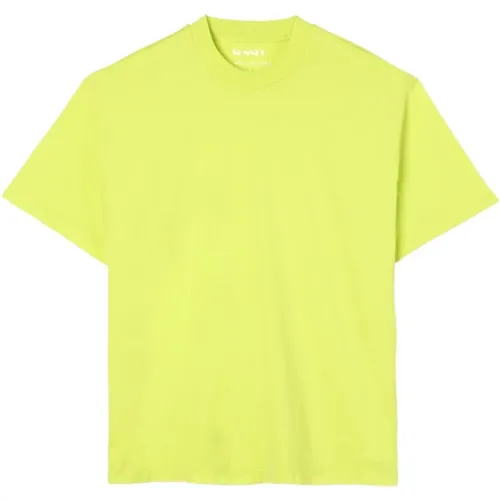 Sunnei - Tops > T-Shirts - Green - Sunnei - Modalova