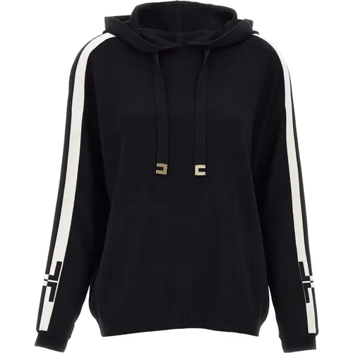 Sweatshirts & Hoodies > Hoodies - - Elisabetta Franchi - Modalova