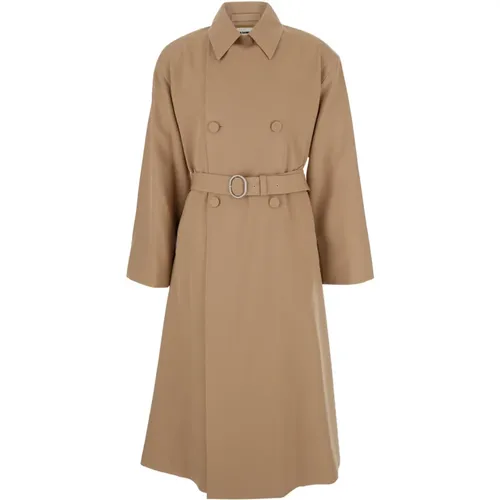 Coats > Belted Coats - - Jil Sander - Modalova