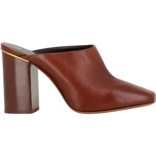 Shoes > Heels > Heeled Mules - - Chloé - Modalova