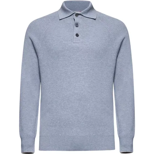 Tops > Polo Shirts - - BRUNELLO CUCINELLI - Modalova