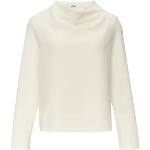 Tops > Long Sleeve Tops - - s.Oliver - Modalova