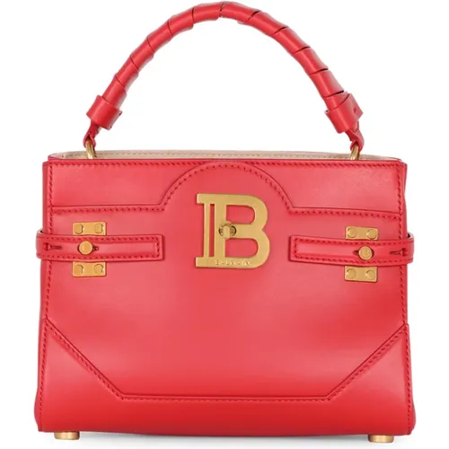 Balmain - Bags > Mini Bags - Red - Balmain - Modalova