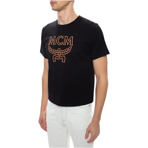 MCM - Tops > T-Shirts - Black - MCM - Modalova