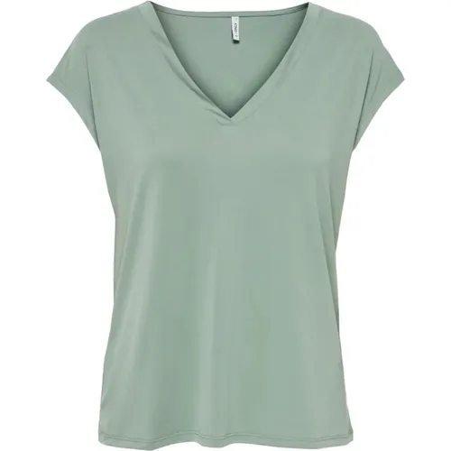 Only - Tops > T-Shirts - Green - Only - Modalova