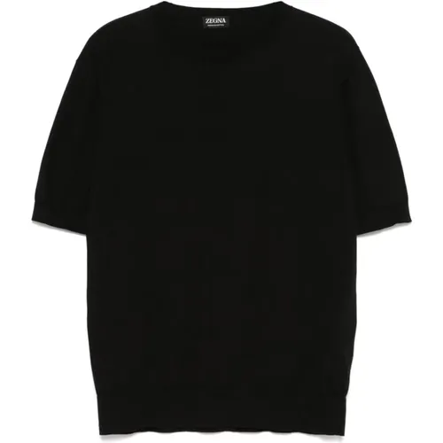 Tops > T-Shirts - - Ermenegildo Zegna - Modalova