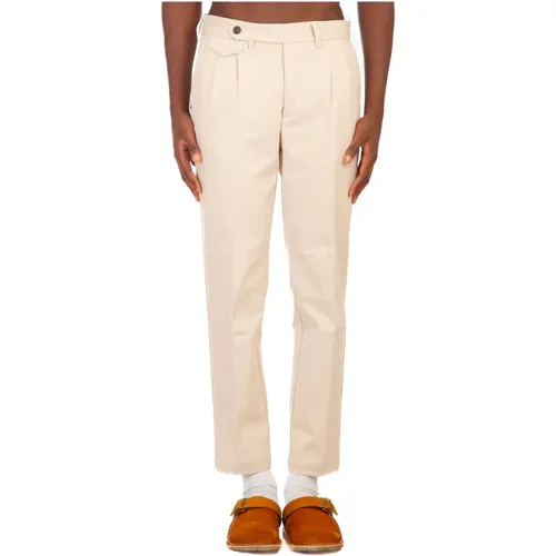 Trousers > Straight Trousers - - White Sand - Modalova