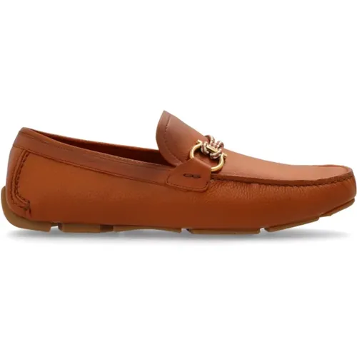 Shoes > Flats > Loafers - - Salvatore Ferragamo - Modalova