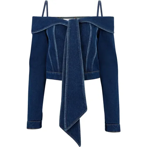 Jackets > Denim Jackets - - Nina Ricci - Modalova