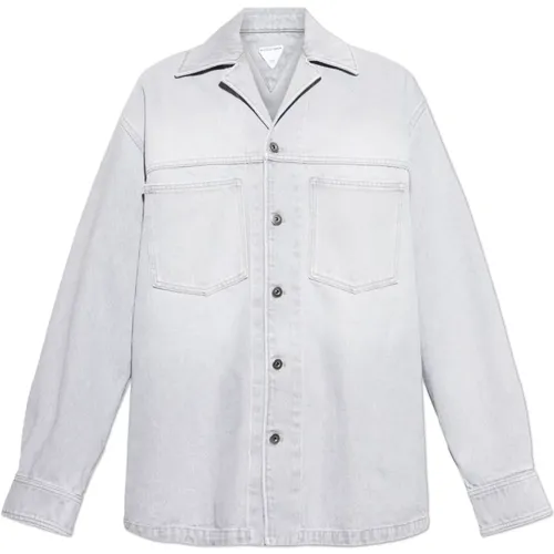 Shirts > Denim Shirts - - Bottega Veneta - Modalova