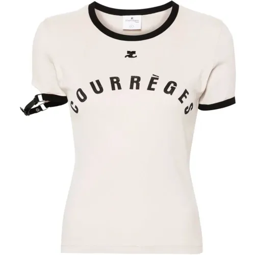 Tops > T-Shirts - - Courrèges - Modalova