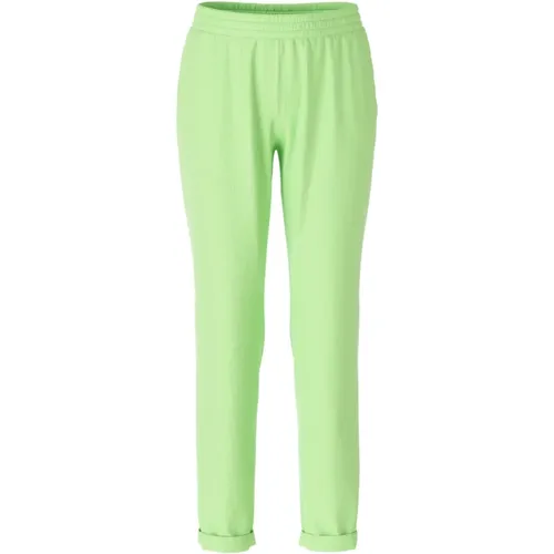 Trousers > Cropped Trousers - - Marc Cain - Modalova