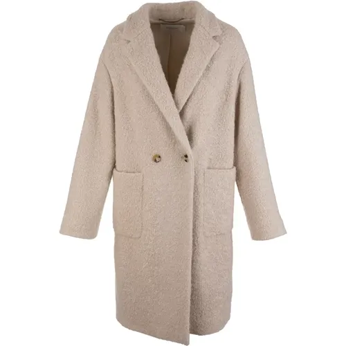 Coats > Double-Breasted Coats - - Agnona - Modalova