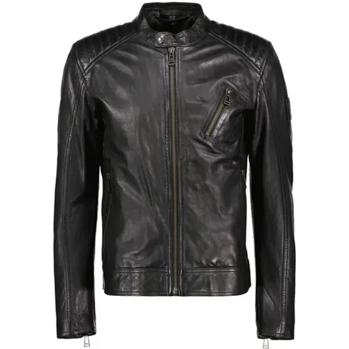 Jackets > Leather Jackets - - Belstaff - Modalova