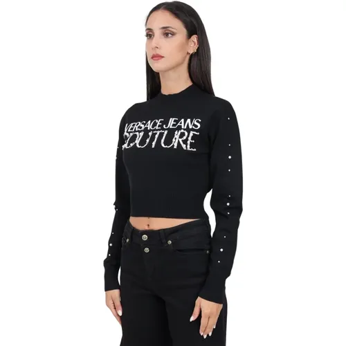 Knitwear > Round-neck Knitwear - - Versace Jeans Couture - Modalova