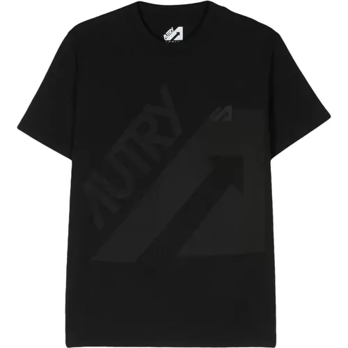 Autry - Tops > T-Shirts - Black - Autry - Modalova
