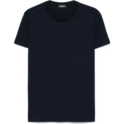 Dondup - Tops > T-Shirts - Blue - Dondup - Modalova