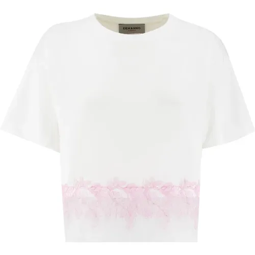 Tops > T-Shirts - - Ermanno Scervino - Modalova