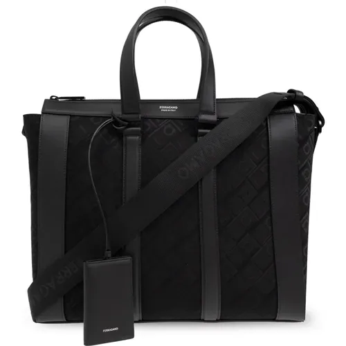 Bags > Laptop Bags & Cases - - Salvatore Ferragamo - Modalova