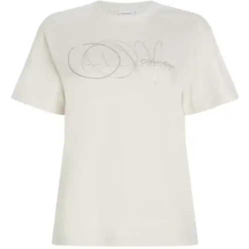 Tops > T-Shirts - - Calvin Klein - Modalova