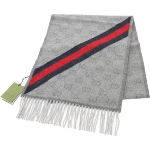 Pre-owned > Pre-owned Accessories > Pre-owned Scarves - - Gucci Vintage - Modalova