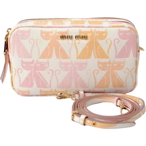 Pre-owned > Pre-owned Bags > Pre-owned Cross Body Bags - - Miu Miu Pre-owned - Modalova