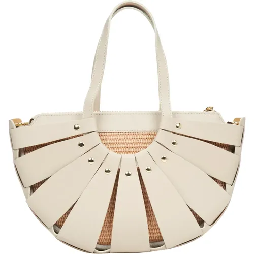 Estro - Bags > Handbags - Beige - Estro - Modalova