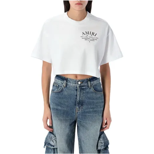 Amiri - Tops > T-Shirts - White - Amiri - Modalova