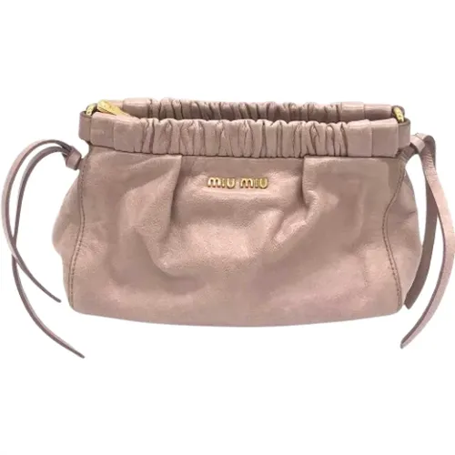 Pre-owned > Pre-owned Bags > Pre-owned Clutches - - Miu Miu Pre-owned - Modalova