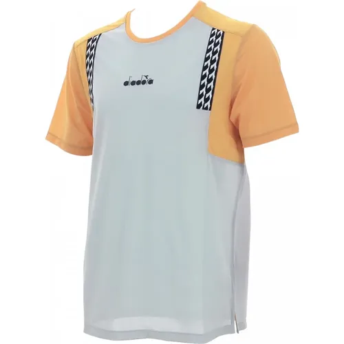 Diadora - Tops > T-Shirts - Gray - Diadora - Modalova
