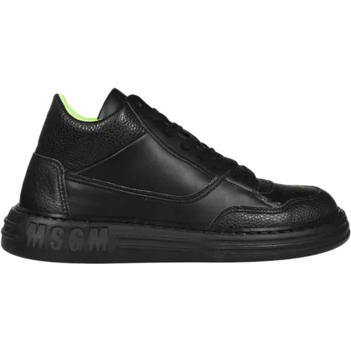 Msgm - Shoes > Sneakers - Black - Msgm - Modalova